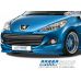 Peugeot 207 priekinio bamperio pažeminimas